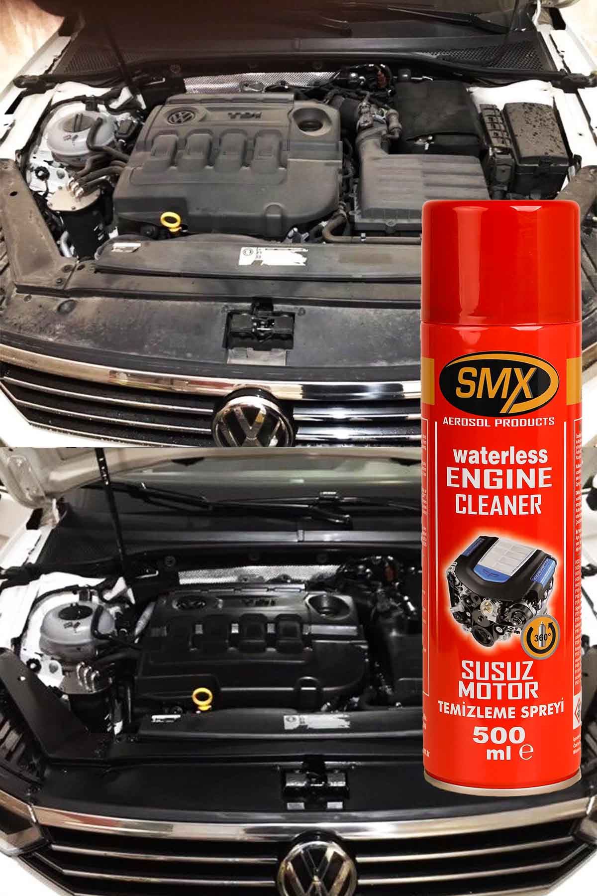 SMX Seramik Cila / Hızlı Cila / Pratik Cila / Susuz Motor Temizleme Spreyi / Lastik Parlatma Spreyi